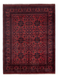 Afghan Teppich - Kunduz - 202 x 155 cm - rot
