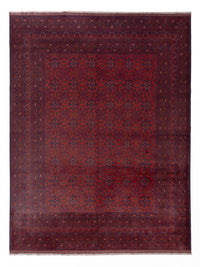 Afghan Teppich - Kunduz - 339 x 252 cm - rot
