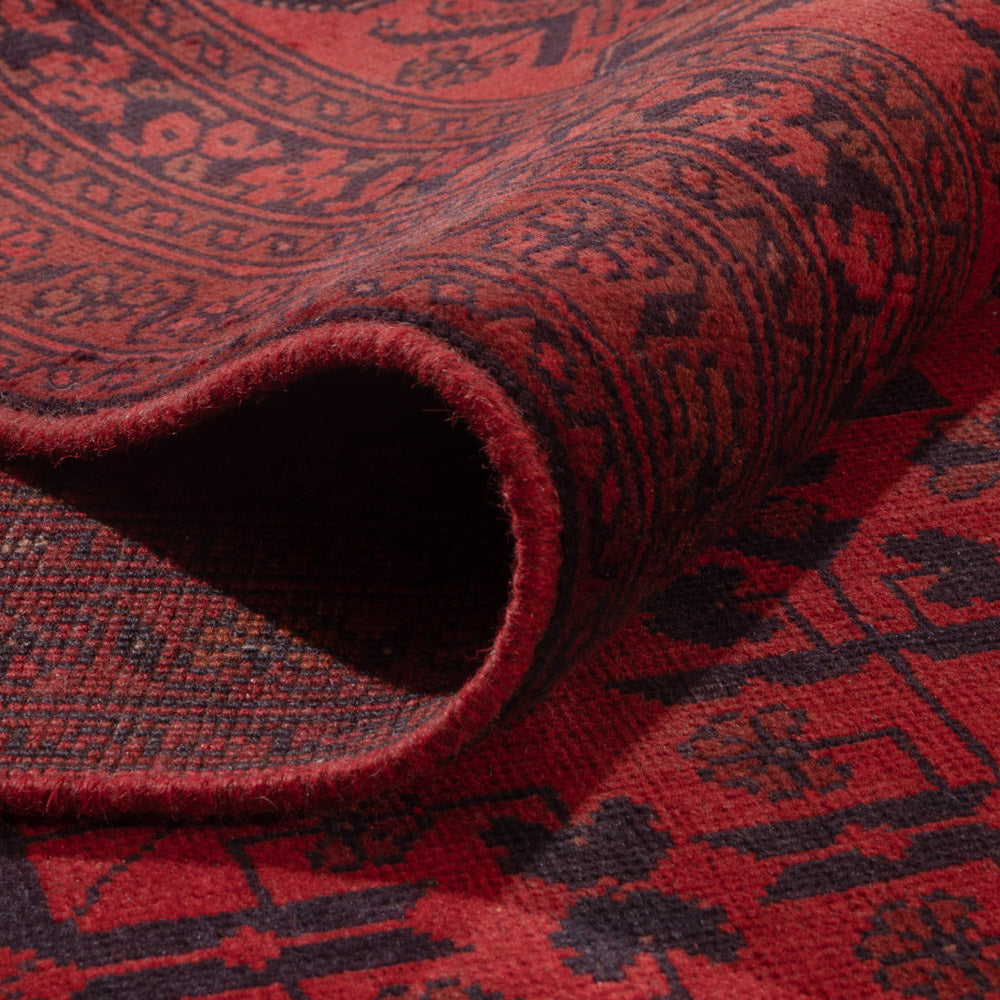 Afghan Teppich - Kunduz - 345 x 253 cm - rot
