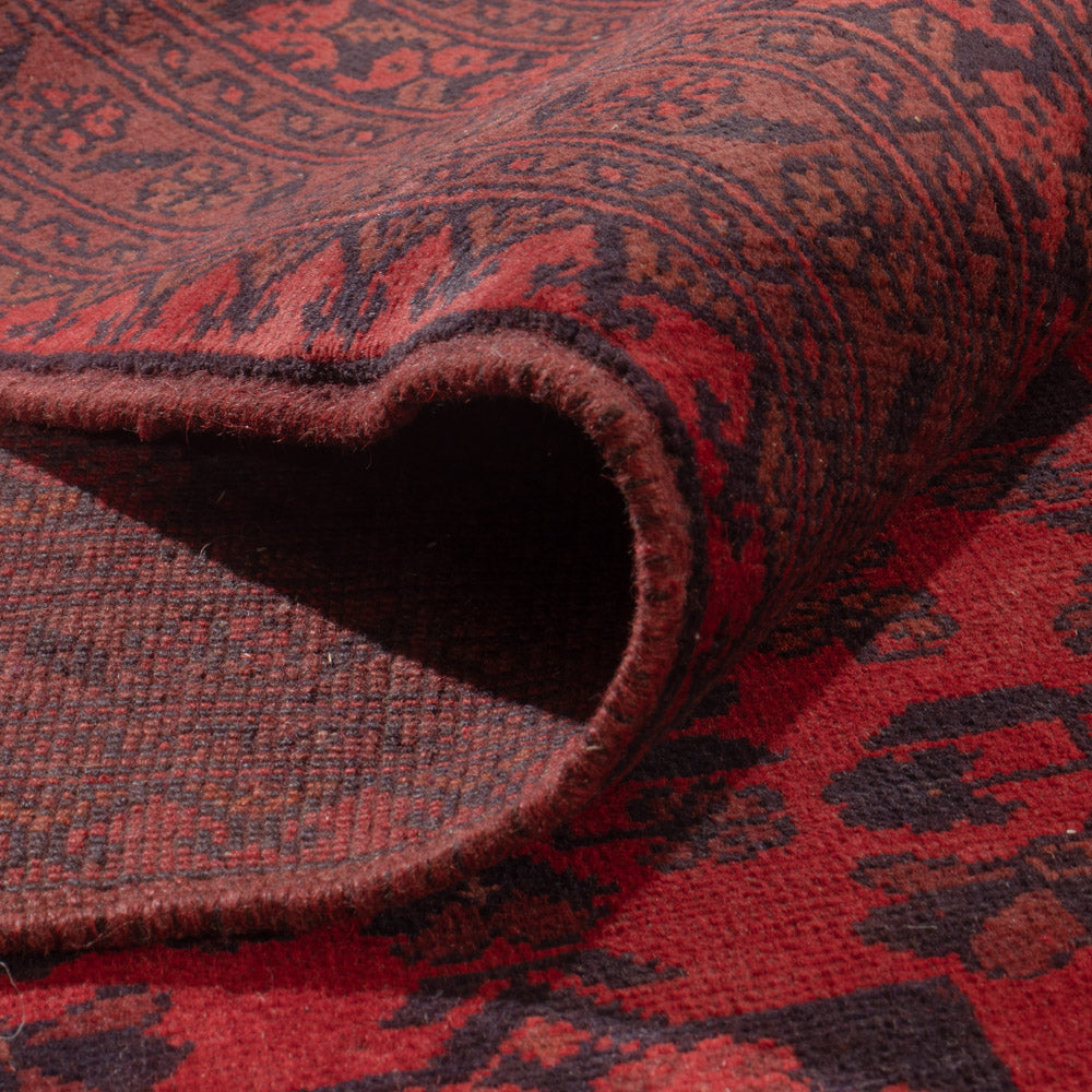 Afghan Teppich - Filpa - 347 x 253 cm - rot