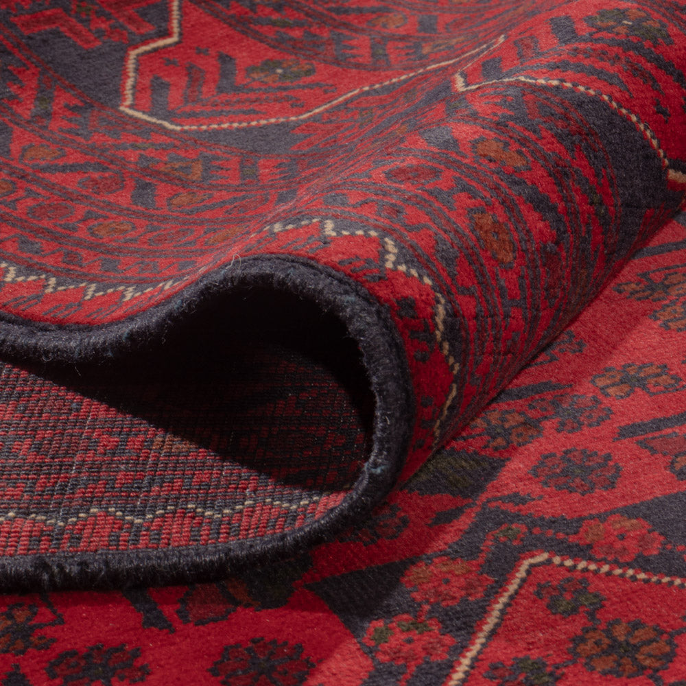 Afghan Teppich - Kunduz - 350 x 251 cm - rot