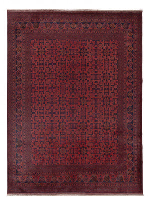 Afghan Teppich - Kunduz - 340 x 254 cm - rot