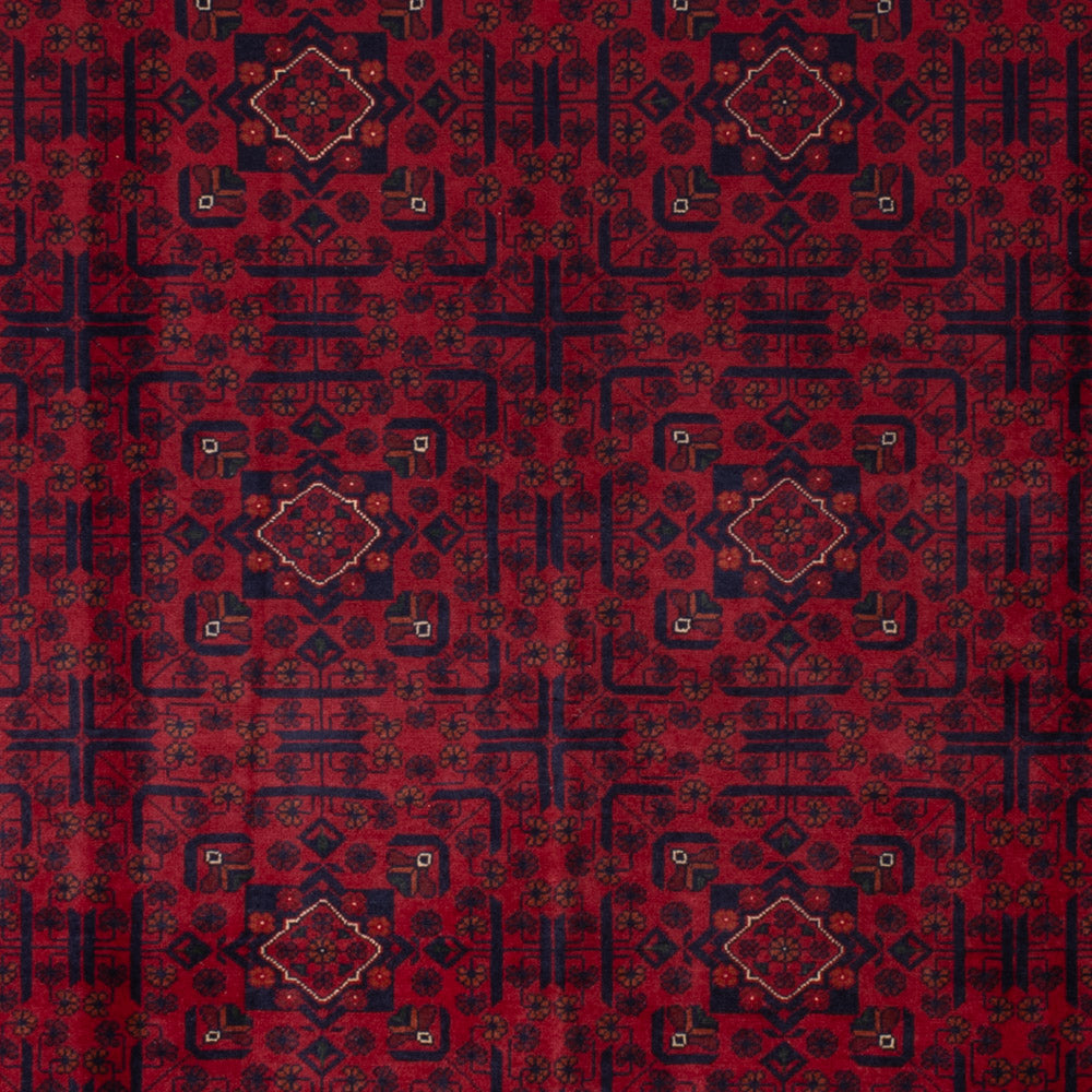 Afghan Teppich - Kunduz - 354 x 248 cm - rot