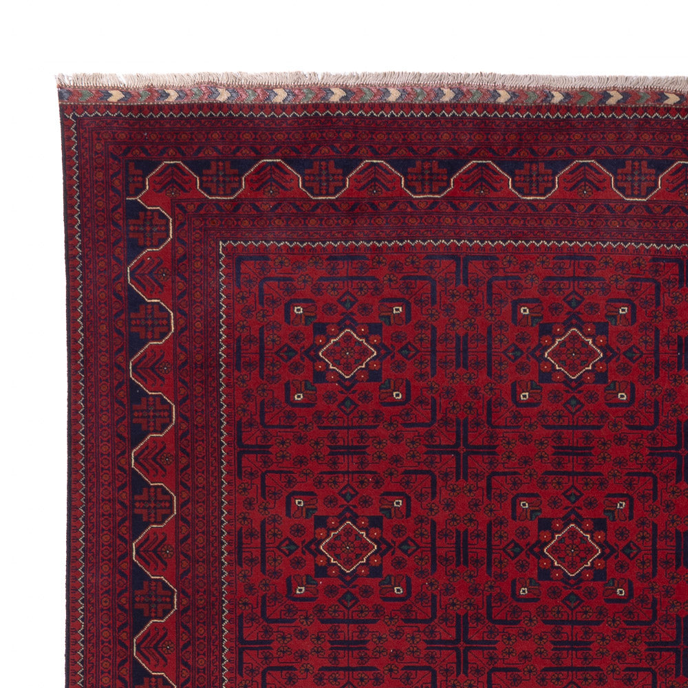 Afghan Teppich - Kunduz - 350 x 249 cm - rot
