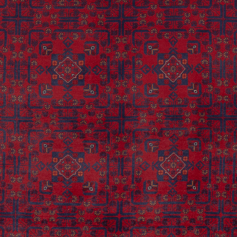 Afghan Teppich - Kunduz - 338 x 252 cm - rot