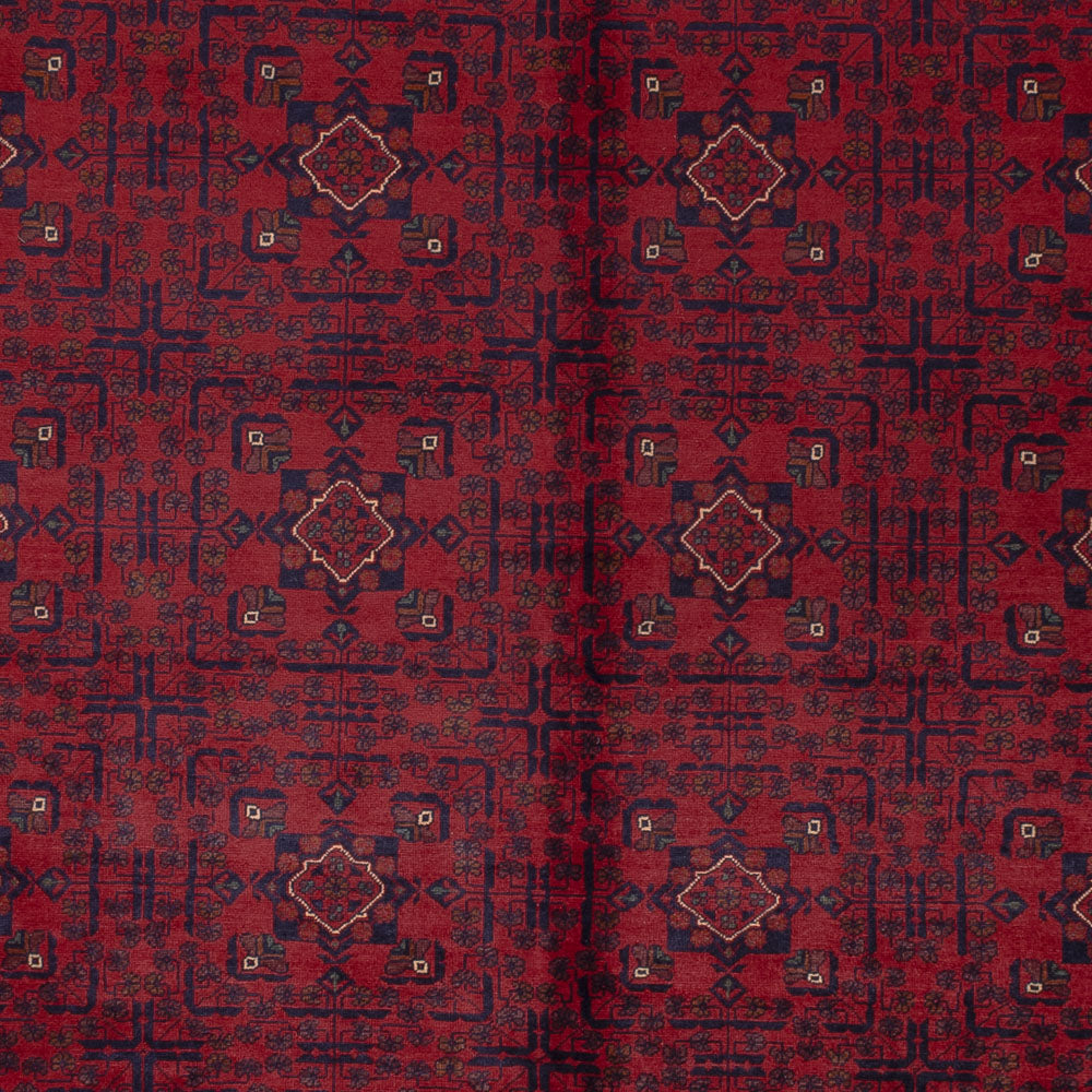 Afghan Teppich - Kunduz - 357 x 249 cm - rot