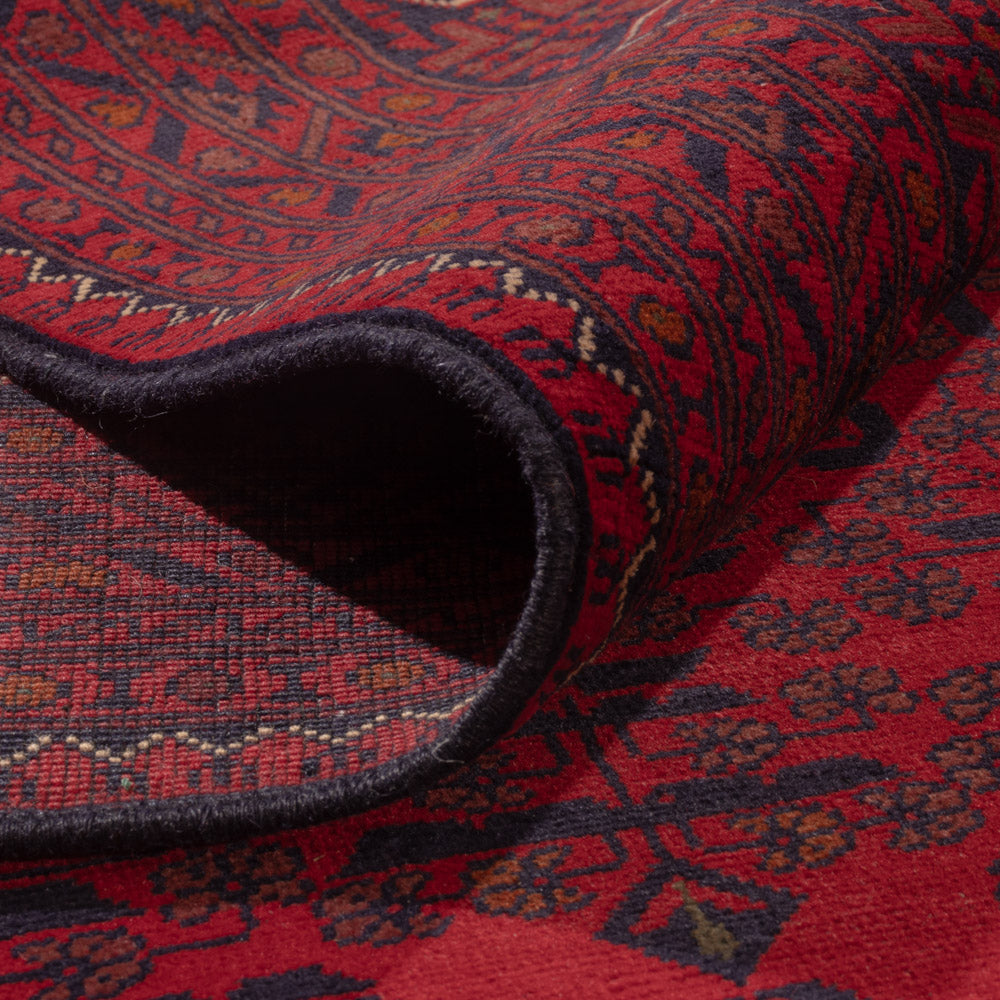 Afghan Teppich - Kunduz - 357 x 249 cm - rot