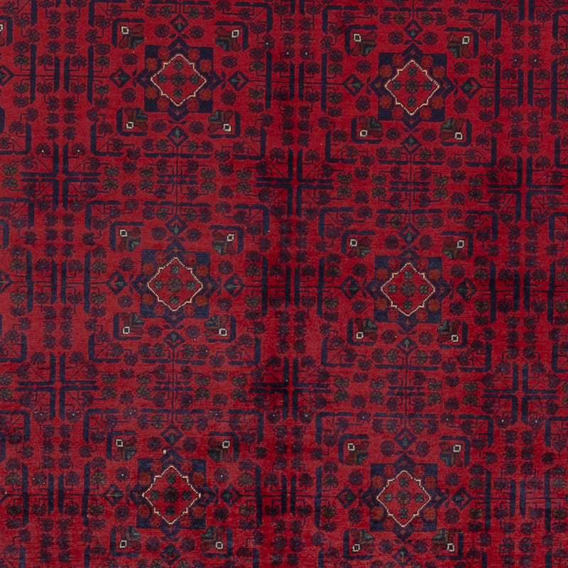 Afghan Teppich - Kunduz - 343 x 242 cm - rot