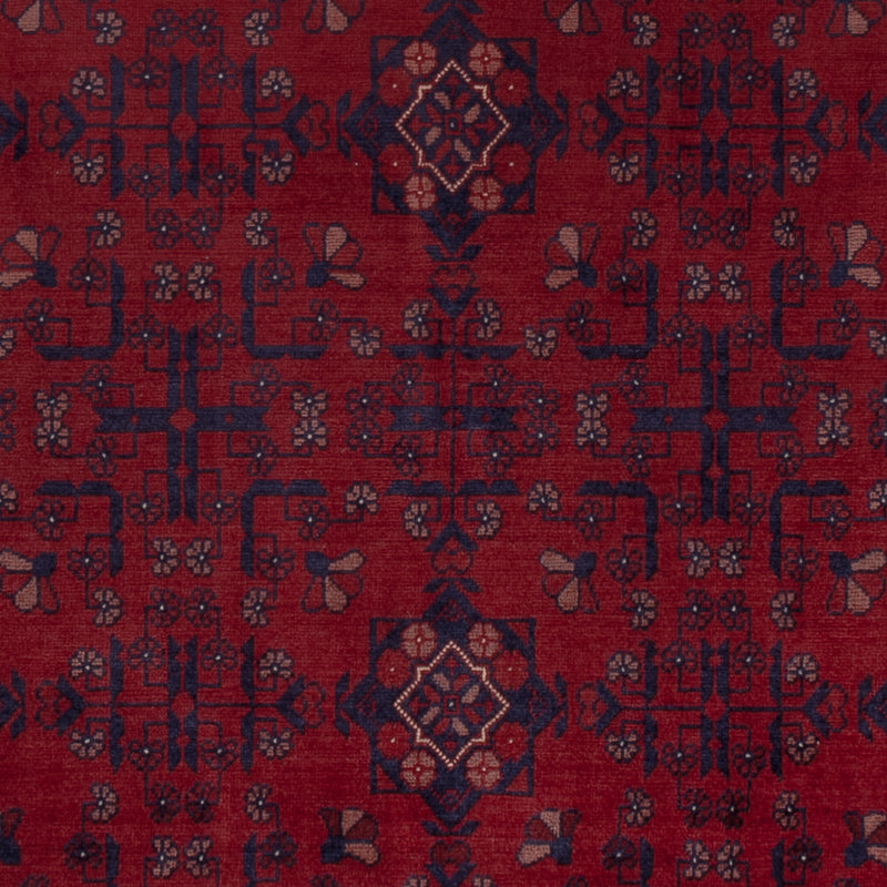 Afghan Teppich - Royal - 200 x 154 cm - rot