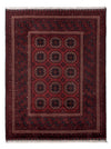 Tappeto afgano 151x197cm - Tappeto orientale - Rettangolo / Rosso / 151 x 197 cm Rettangolo