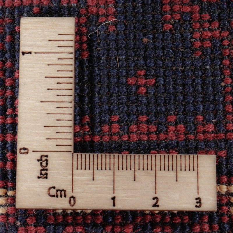 Afghan Teppich - 195 x 147 cm - rot