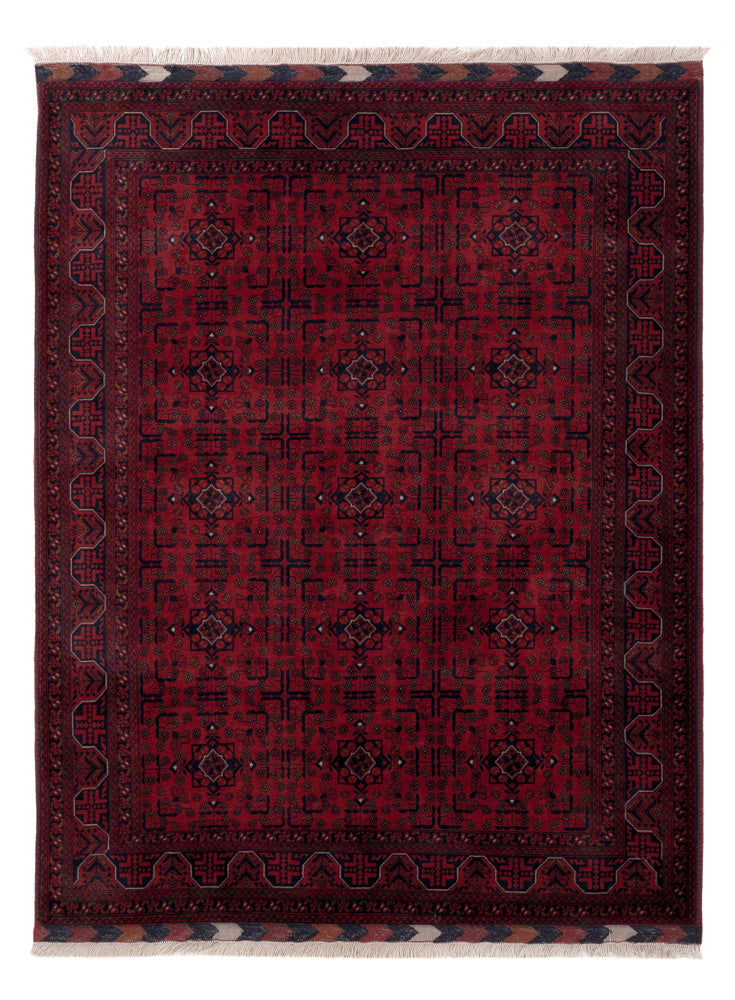 Afghan Teppich - Royal - 197 x 149 cm - rot