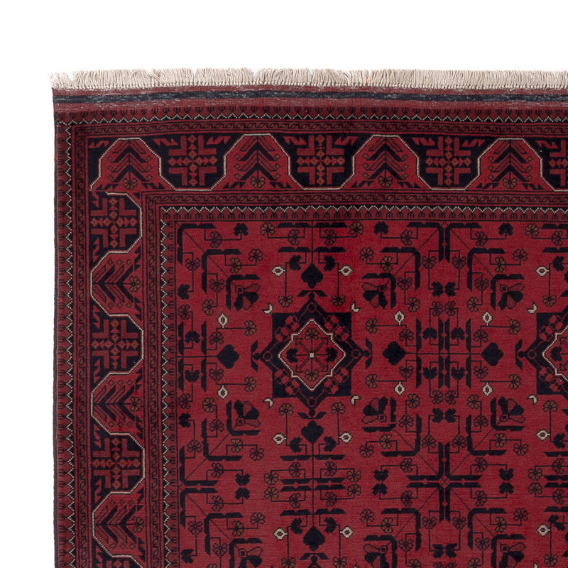 Afghan Teppich - Royal - 193 x 149 cm - rot