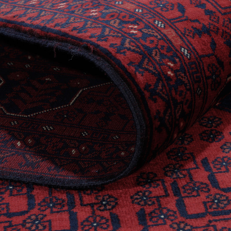 Afghan Teppich - Royal - 196 x 151 cm - rot