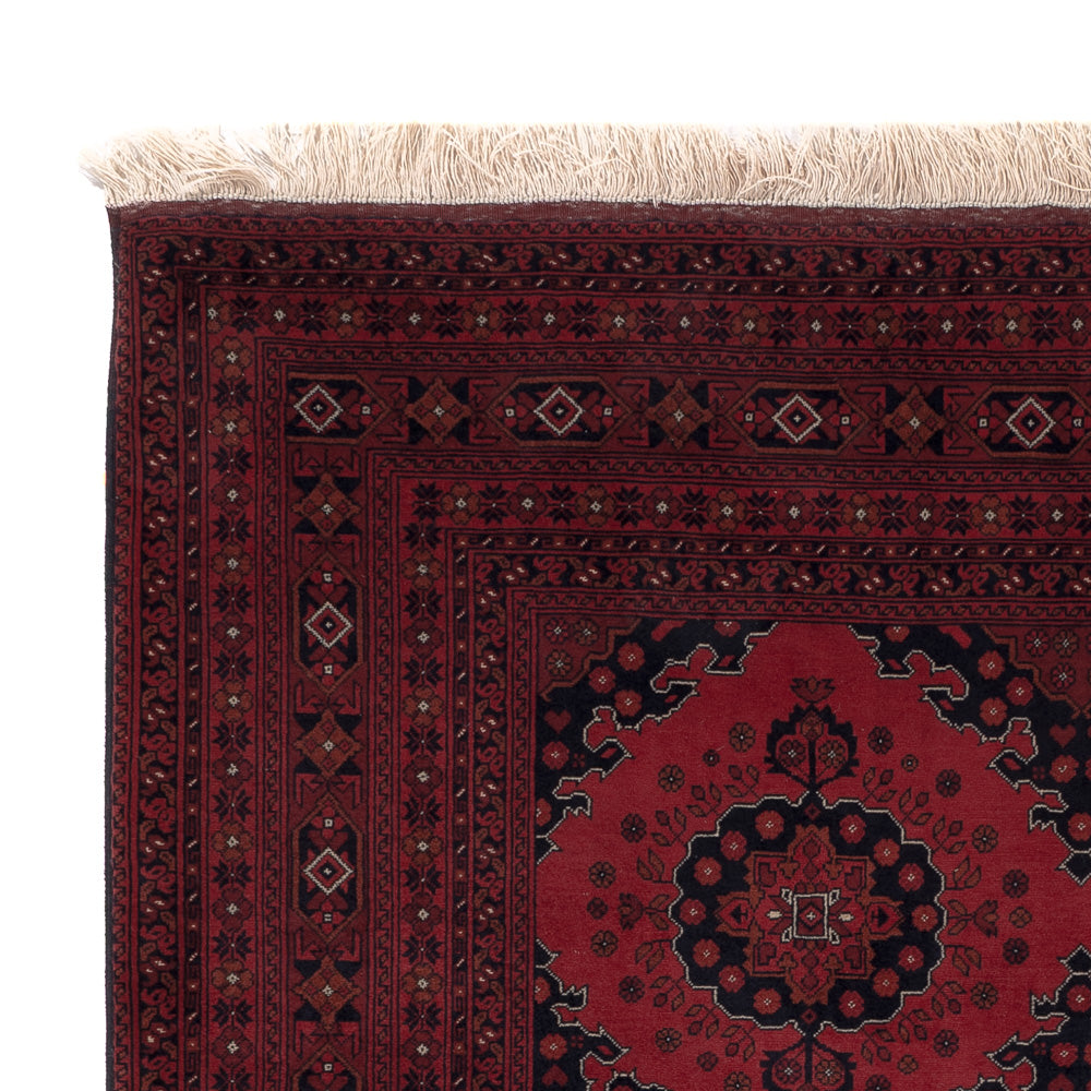 Afghan Teppich - Royal - 196 x 154 cm - rot