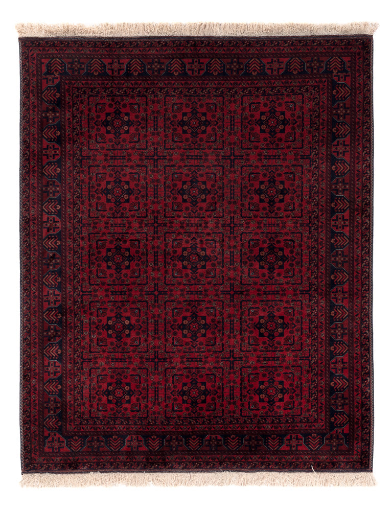 Afghan Teppich - Royal - 187 x 146 cm - rot