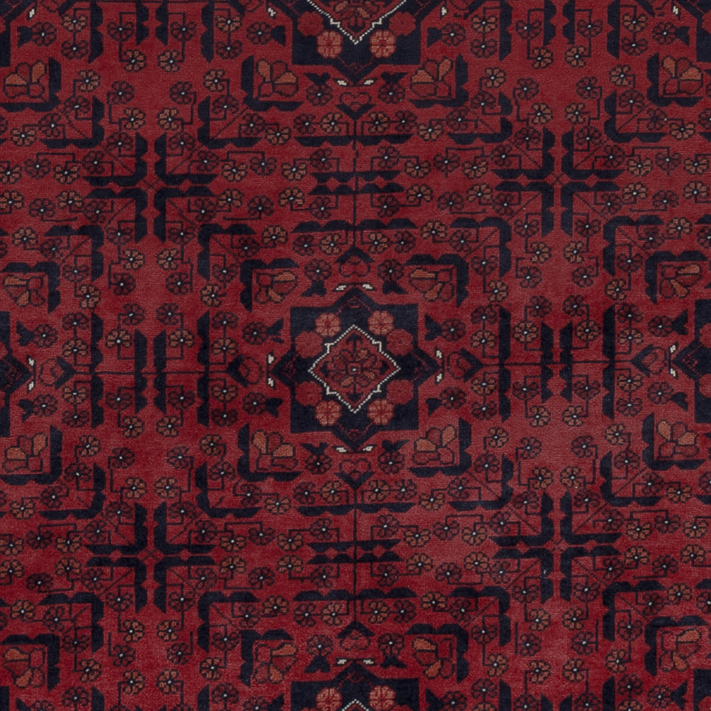 Afghan Teppich - Royal - 202 x 151 cm - rot