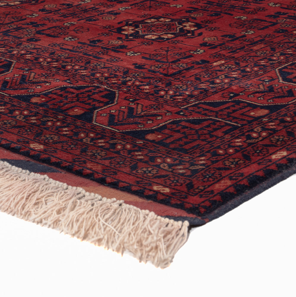 Afghan Teppich - Royal - 196 x 155 cm - rot