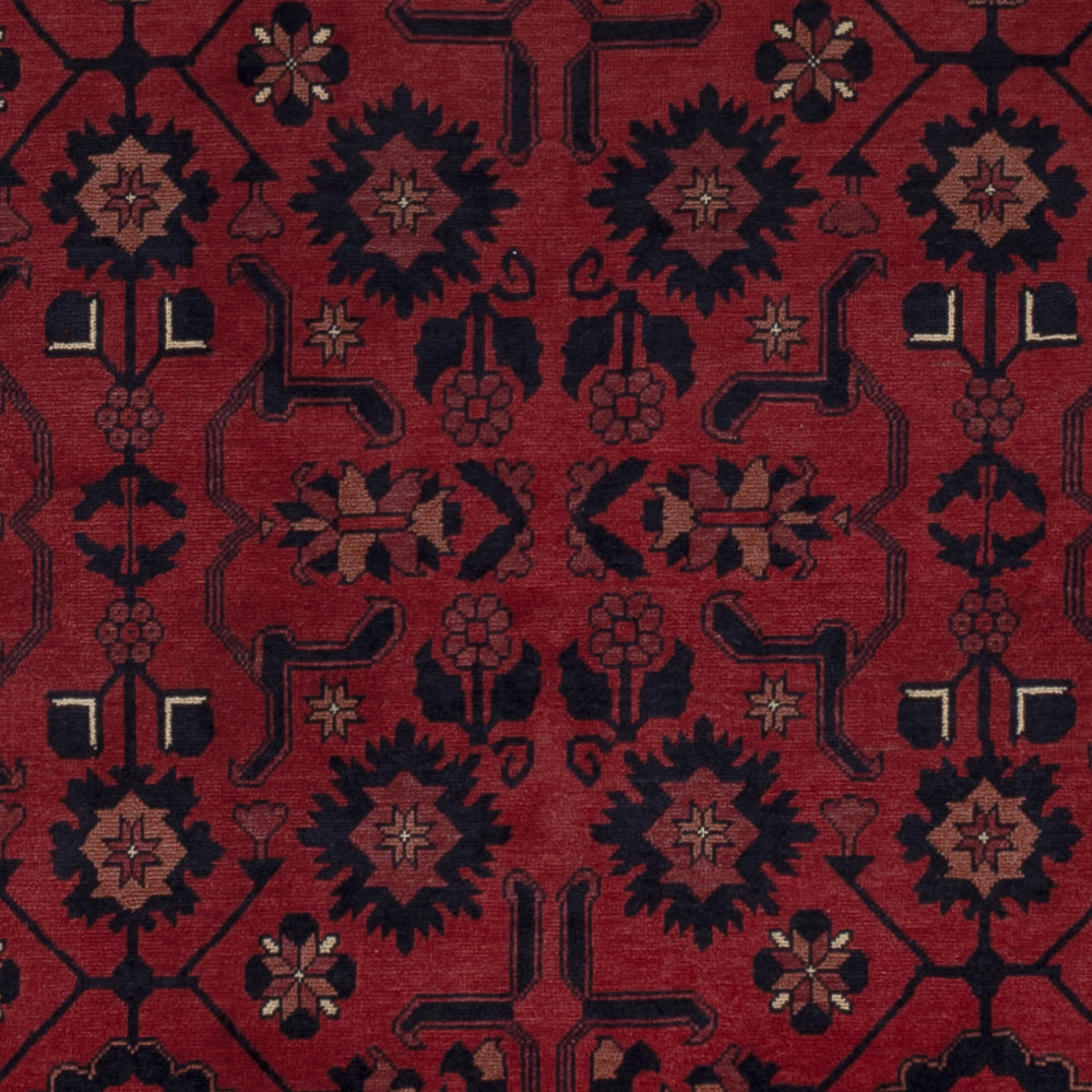 Afghan Teppich - Royal - 196 x 150 cm - rot