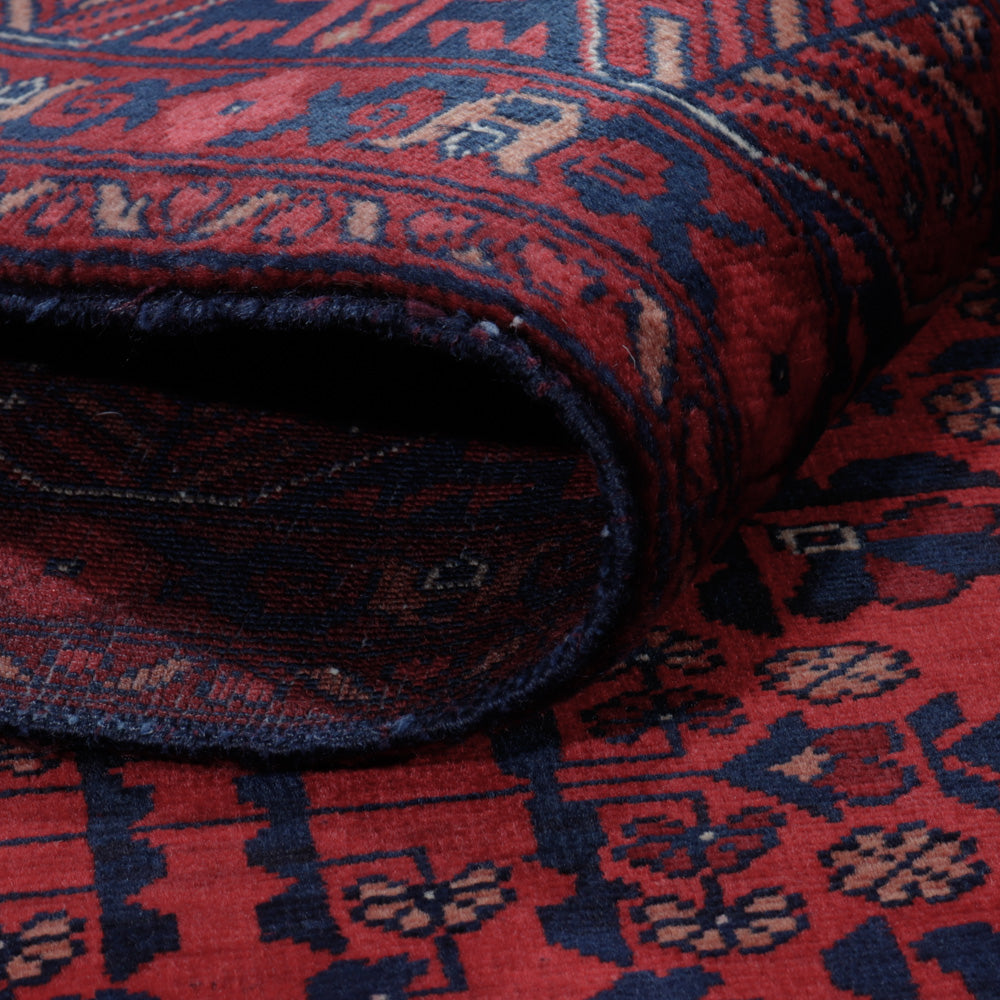 Afghan Teppich - Royal - 198 x 153 cm - rot