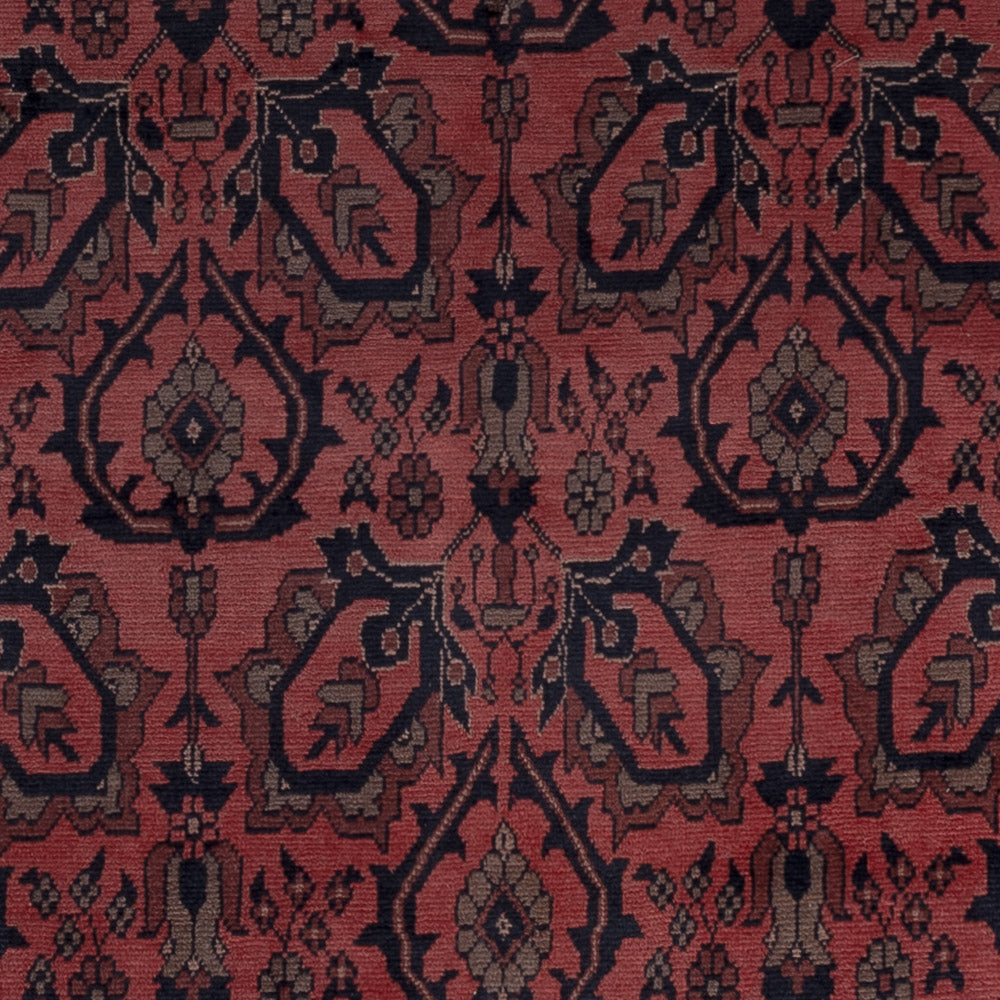 Afghan Teppich - Kunduz - 197 x 150 cm - rot