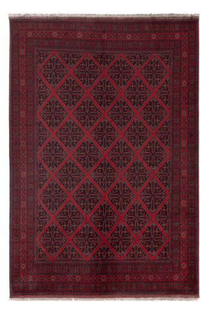 Afghan Teppich - Kunduz - 302 x 203 cm - rot