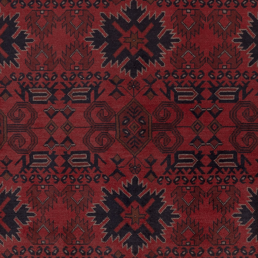 Afghan Teppich - Kunduz - 294 x 199 cm - rot