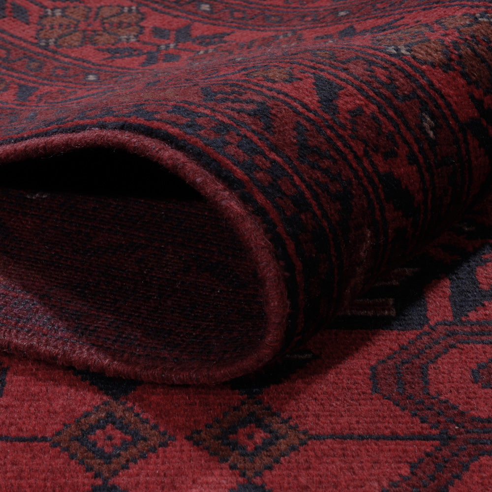 Afghan Teppich - Kunduz - 294 x 199 cm - rot