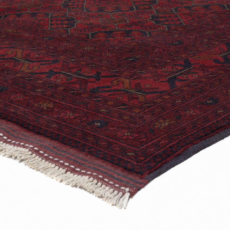 Afghan Teppich - Kunduz - 296 x 200 cm - rot