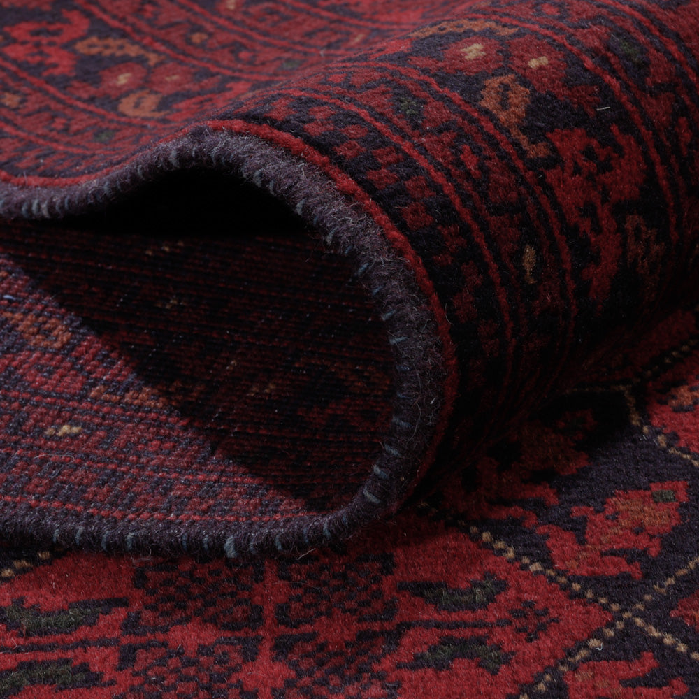 Afghan Teppich - Kunduz - 295 x 202 cm - rot
