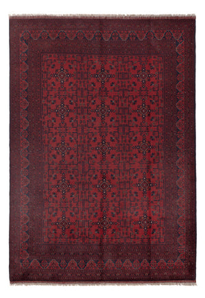 Afghan Teppich - Kunduz - 300 x 205 cm - rot