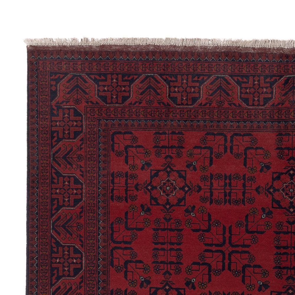 Afghan Teppich - Kunduz - 292 x 202 cm - rot
