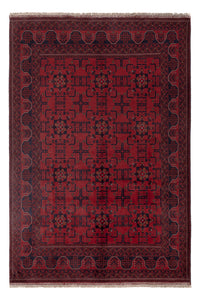 Afghan Teppich - Kunduz - 296 x 205 cm - rot