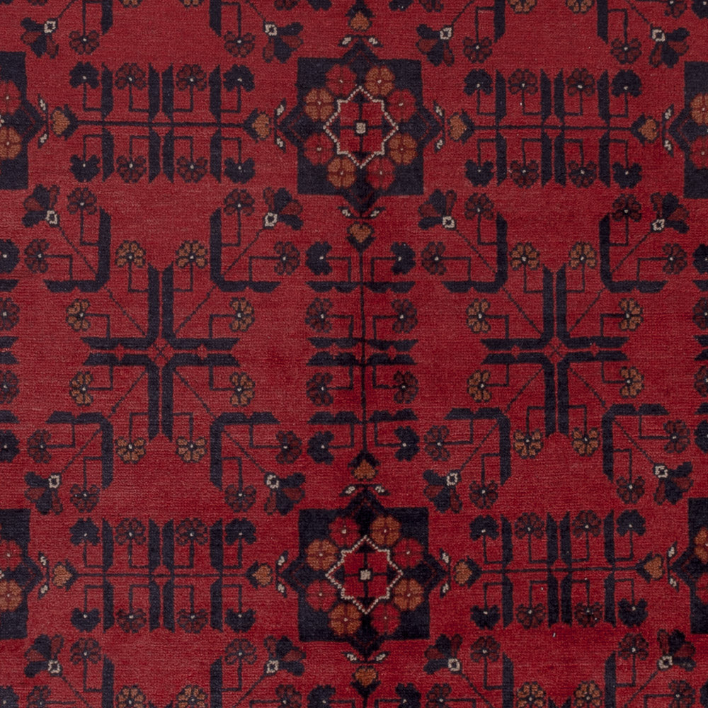 Afghan Teppich - Kunduz - 296 x 205 cm - rot