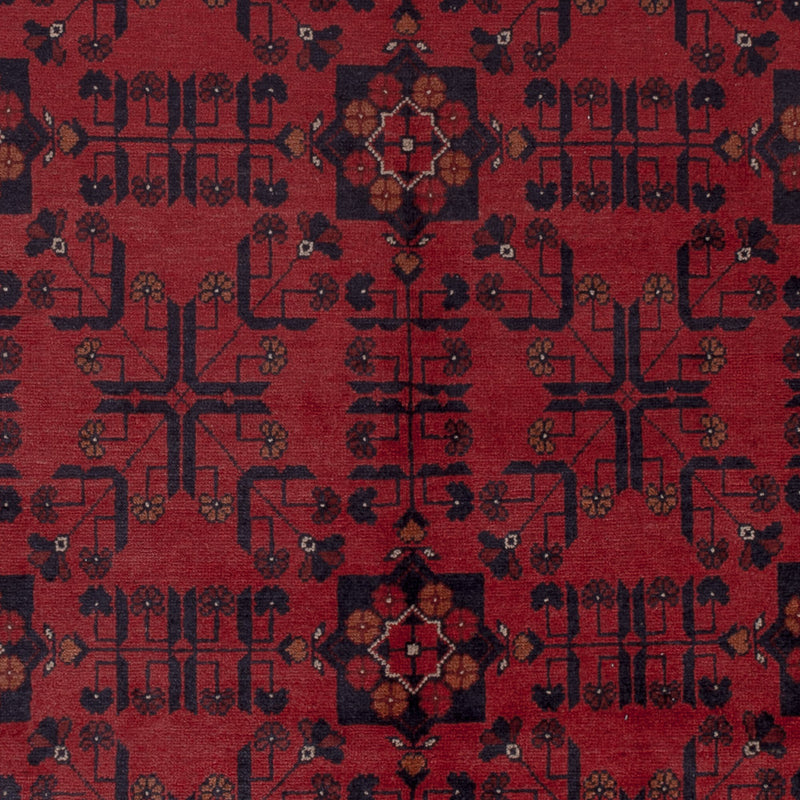 Afghan Teppich - Kunduz - 296 x 205 cm - rot