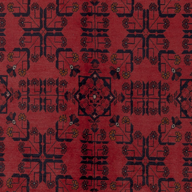 Afghan Teppich - Kunduz - 291 x 205 cm - rot