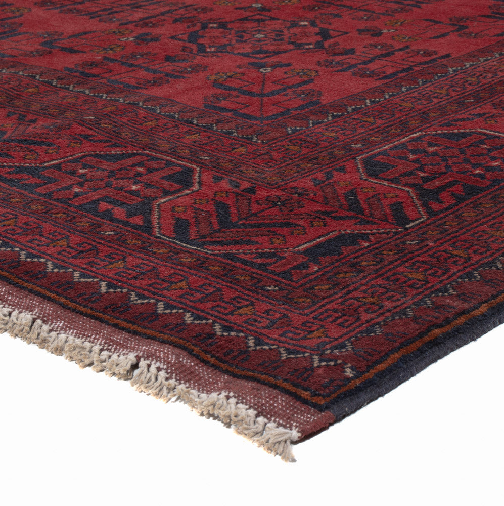 Afghan Teppich - Kunduz - 291 x 205 cm - rot