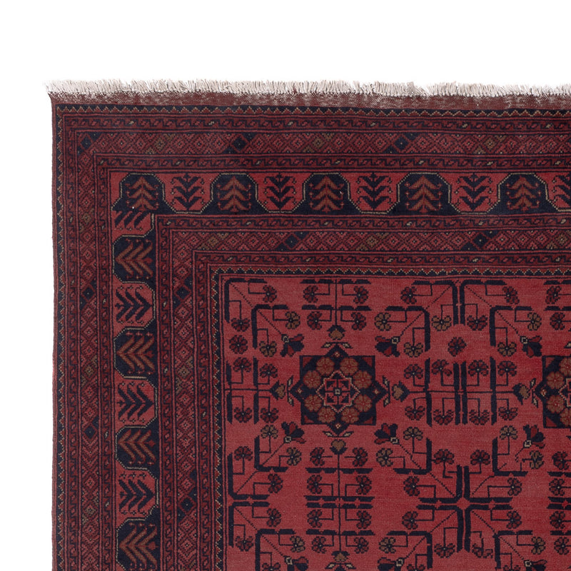 Afghan Teppich - Kunduz - 296 x 206 cm - rot