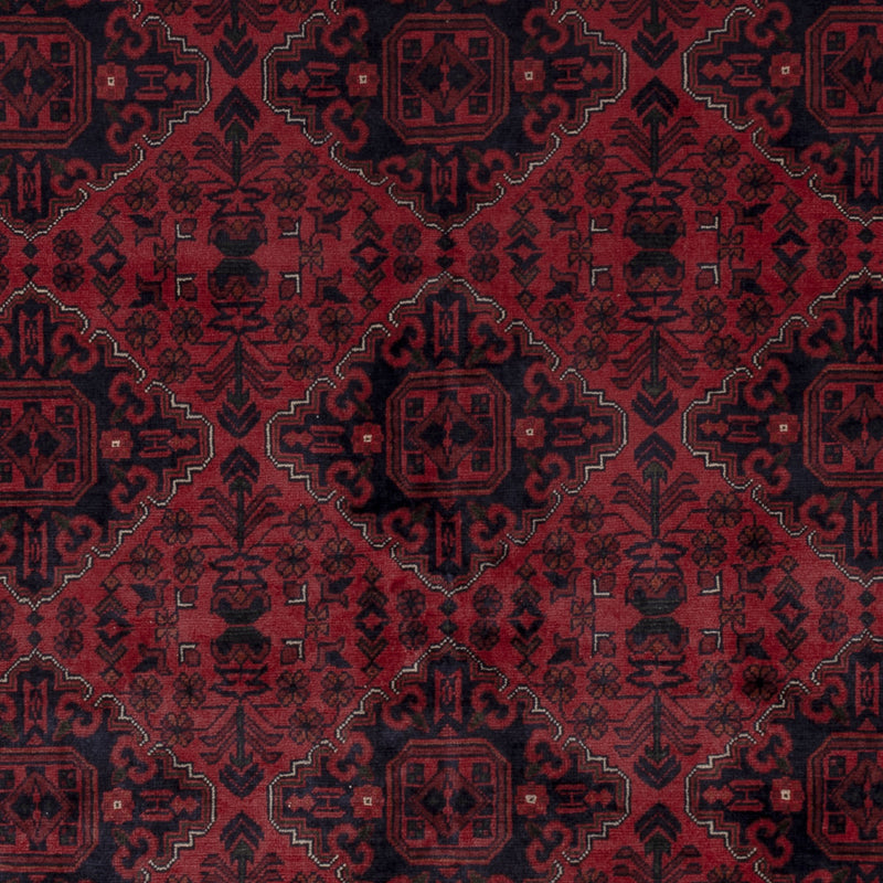 Afghan Teppich - Kunduz - 294 x 199 cm - rot