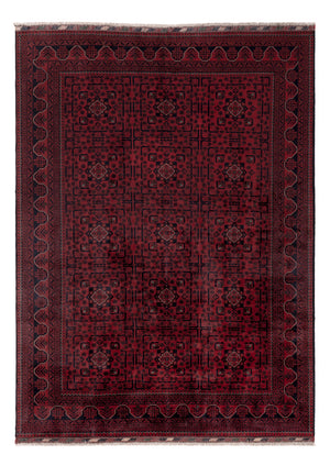 Afghan Teppich - Kunduz - 276 x 199 cm - rot