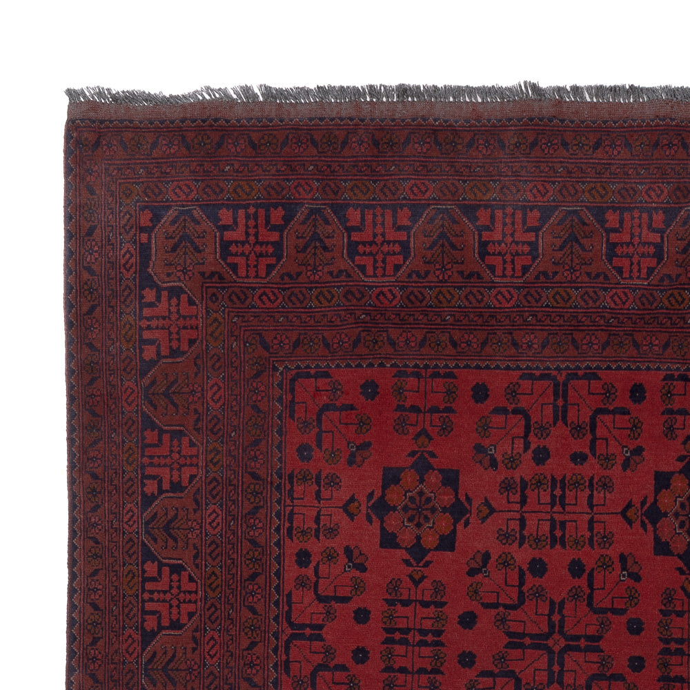 Afghan Teppich - Kunduz - 298 x 199 cm - rot