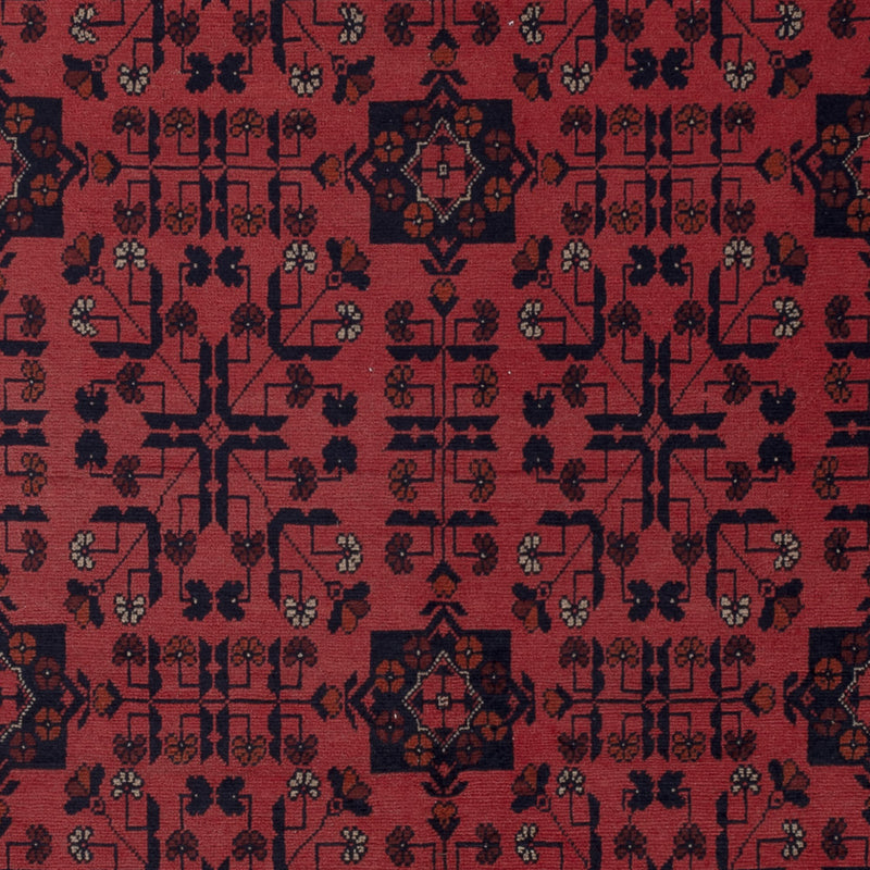 Afghan Teppich - Kunduz - 286 x 201 cm - rot