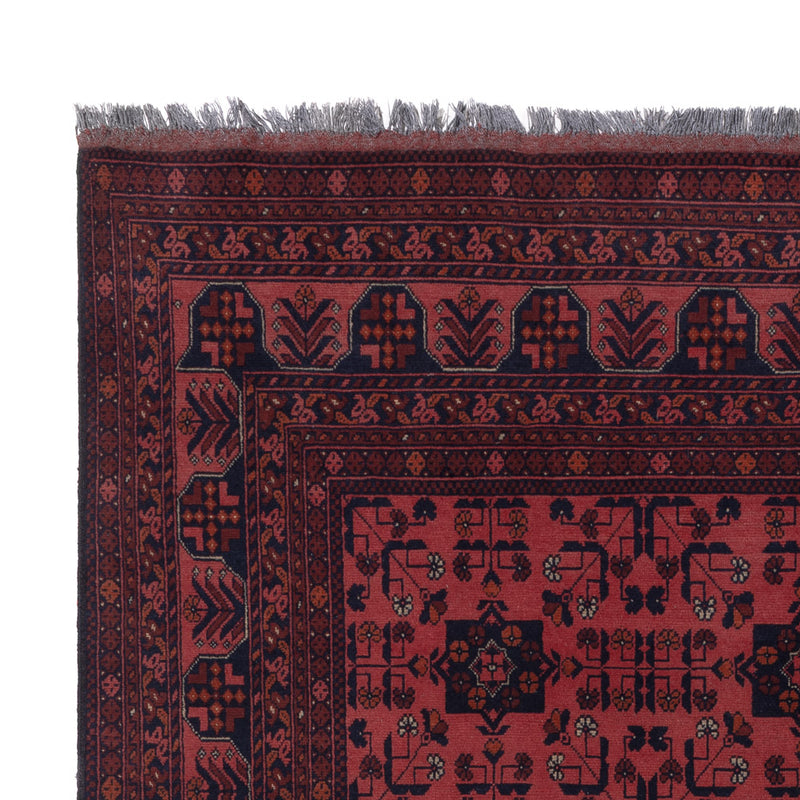 Afghan Teppich - Kunduz - 286 x 201 cm - rot
