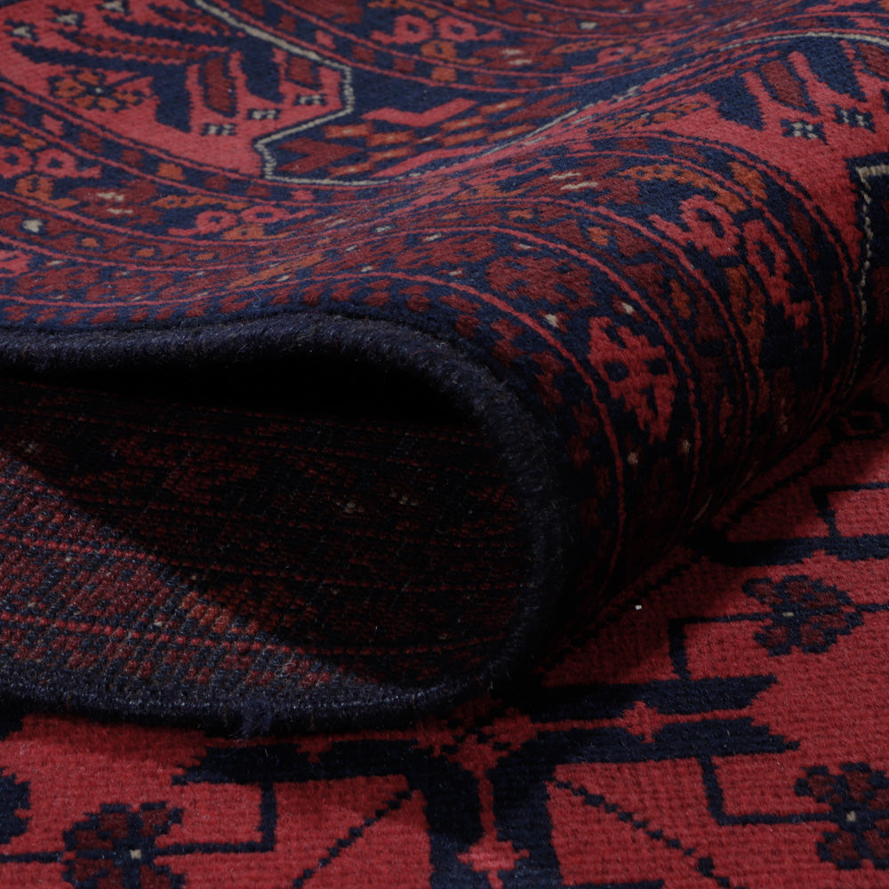 Afghan Teppich - Kunduz - 286 x 201 cm - rot