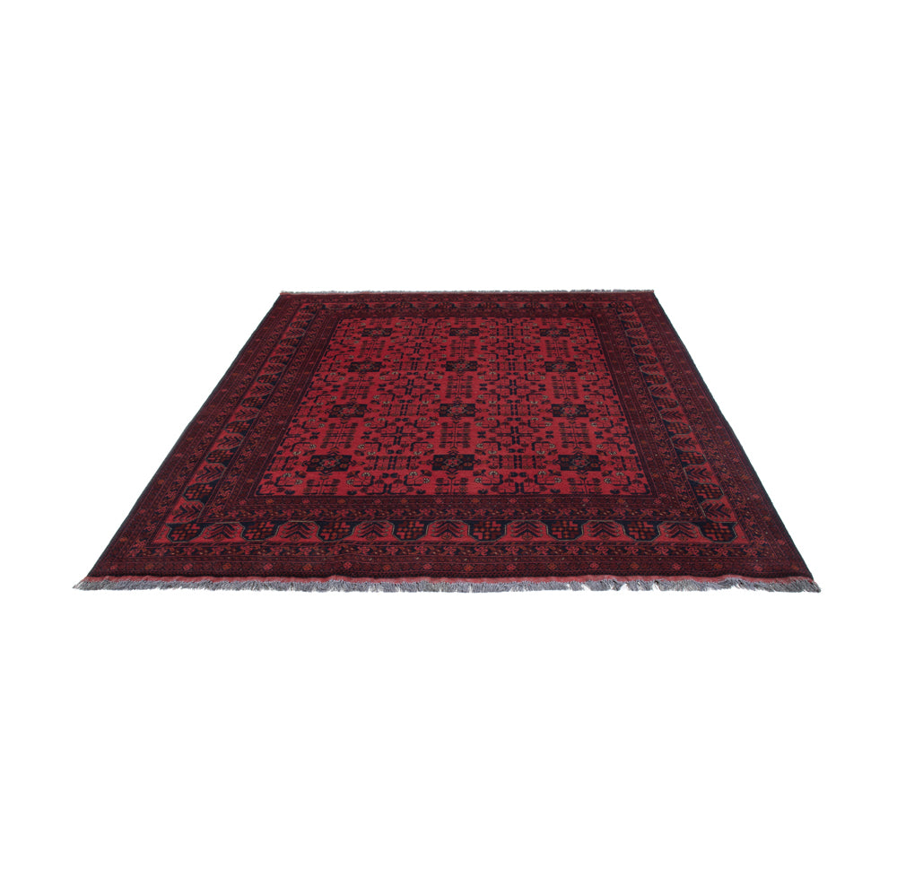 Afghan Teppich - Kunduz - 286 x 201 cm - rot