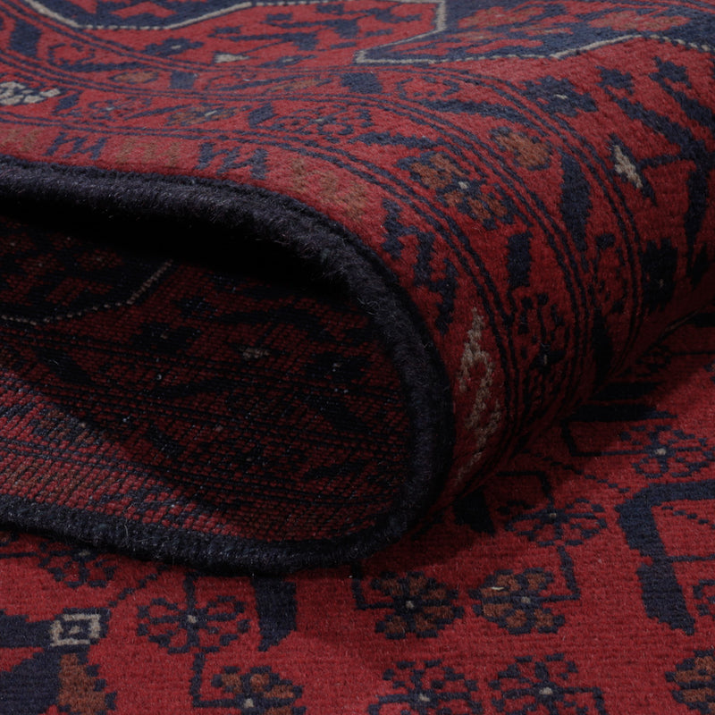 Afghan Teppich - Kunduz - 292 x 187 cm - rot