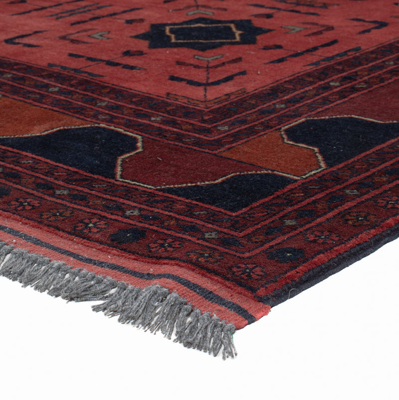 Afghan Teppich - Kunduz - 295 x 204 cm - rot