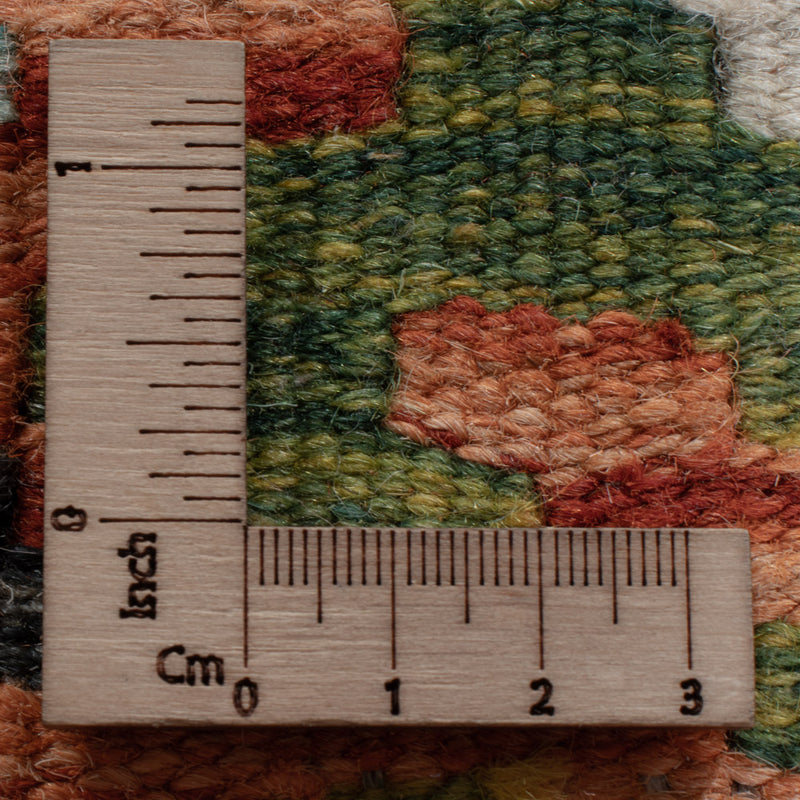 Läufer Kelim - Splash - 206 x 60 cm - mehrfarbig