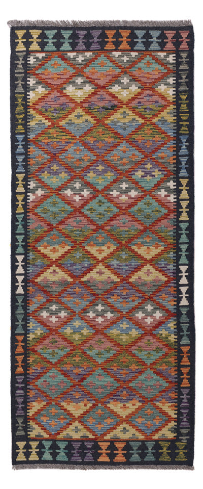 Kilim Maimana Tappeto 82x198cm - Tappeto di lana