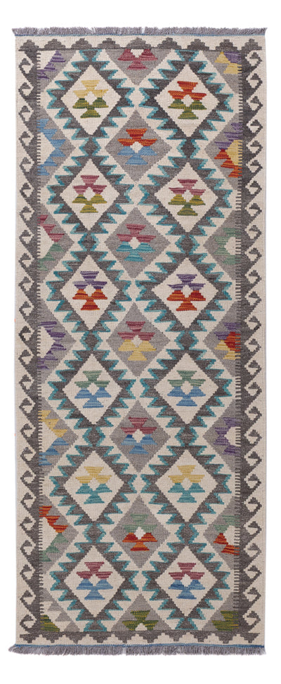 Kilim Maimana Tappeto 80x206cm - Tappeto di lana